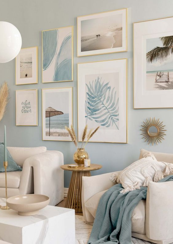 Bedroom Gallery Wall   Life Is A Beach Poster