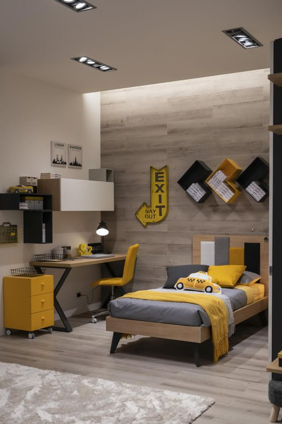 Bedroom With Desk   Cozy Teenage Girl Room Decor Ideas To Please Any Teen