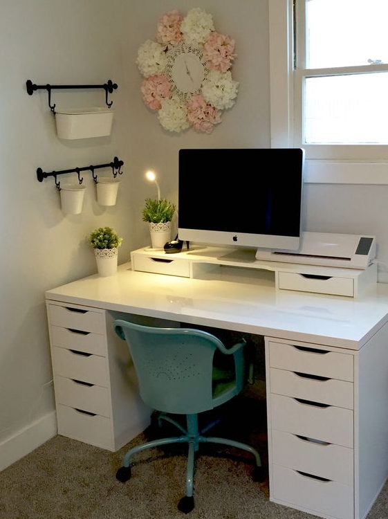 Bedroom With Desk   Home Office Design Home Office