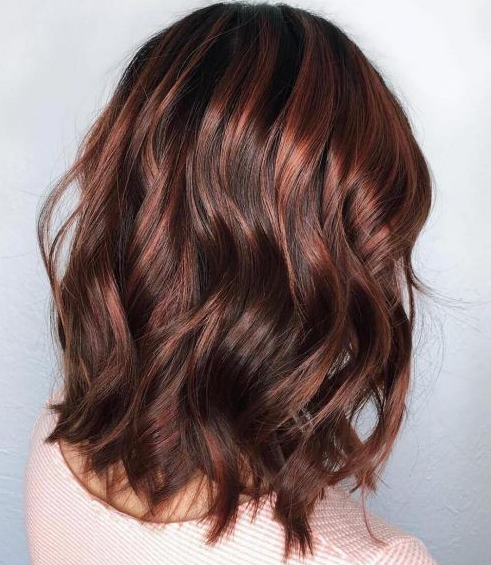 Chocolate Copper Hair   Trending Copper Hair Color Ideas For Spring
