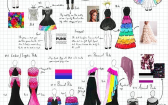Fashion Design Portfolio   Pride Collection Runway Costumes
