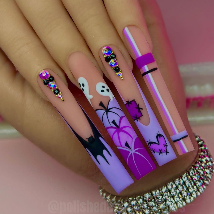 Cute Trendy Halloween Nails Ideas
