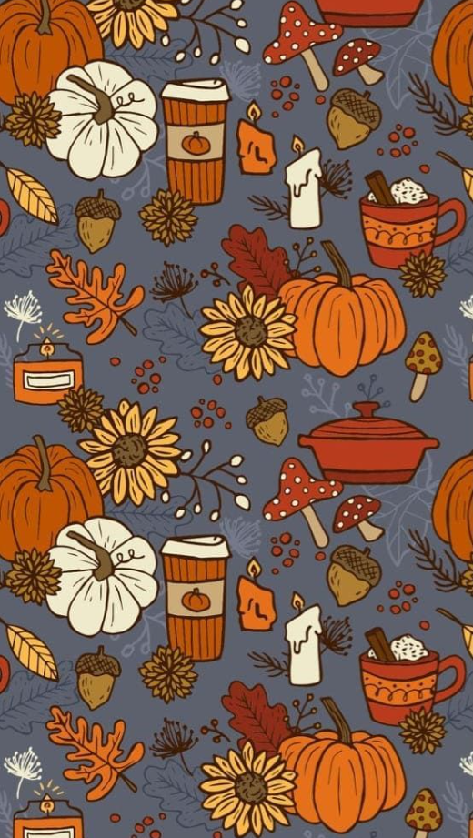 Fall Background   Cute Thanksgiving Wallpaper Options For A Cozy