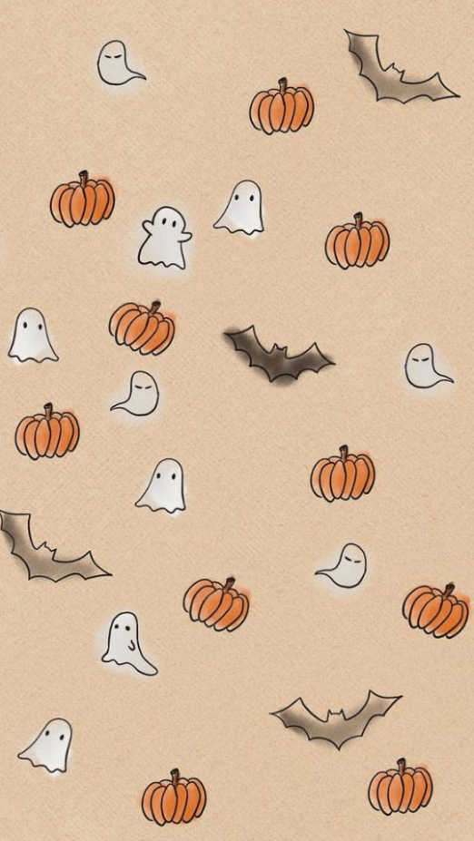 Fall Background   Halloween Wallpapers For IPhone That Are Cute And Absolutely