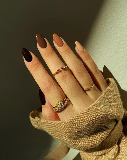 Nails One Color   Micro French Tips Is The Only Mani We Want To Wear This Fall