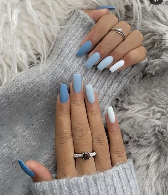 Nails One Color   The Best Simple Christmas Nails 2023