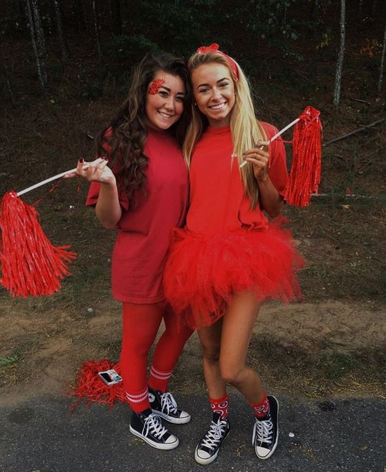 Red Out Football Game Outfit    Football Game Outfit