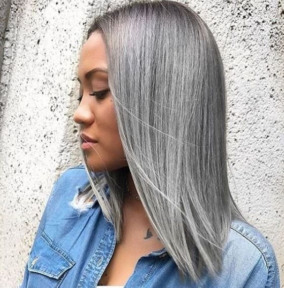 Silver Haired Beauties   These Silver And Platinum Looks Will Have You On Cloud