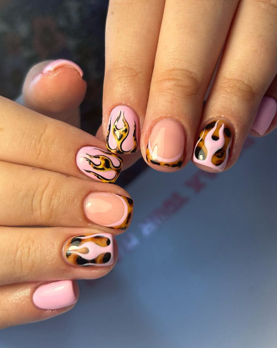 Awesome Trendy Fall Nail Art Gallery