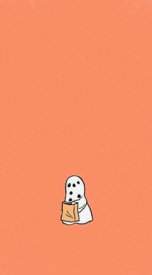 Fall Backgrounds Iphone   Charlie Brown Halloween Wallpaper Ghost Costume Wallpaper Snoopy Halloween Rocks Fall