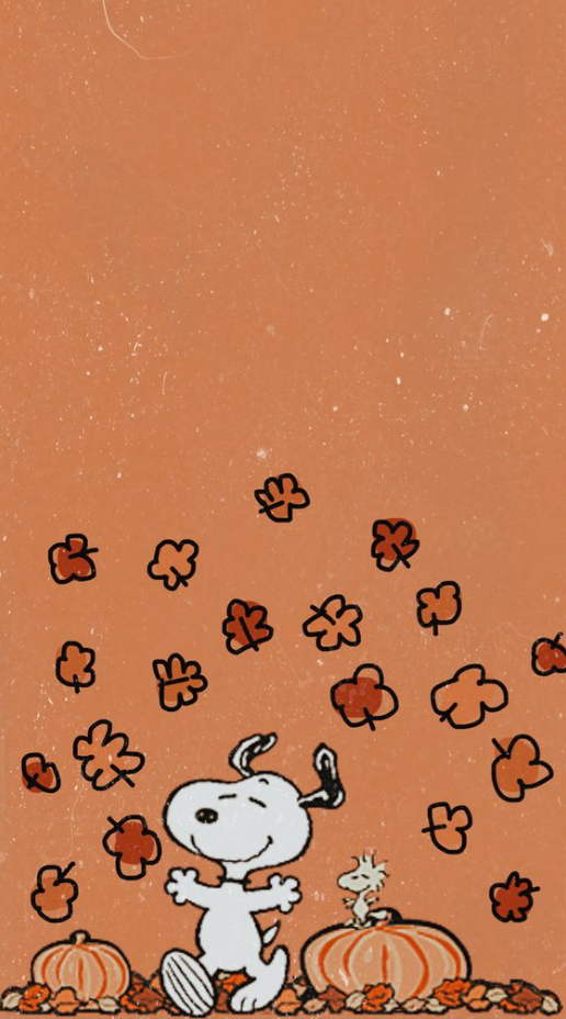 Fall Backgrounds Iphone   Halloween  Iphone Cute Fall  Snoopy