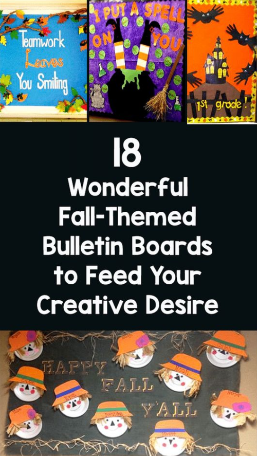 Fall Board Ideas   Awesome Autumn Bulletin Boards To Pumpkin Spice Up Your Classroom