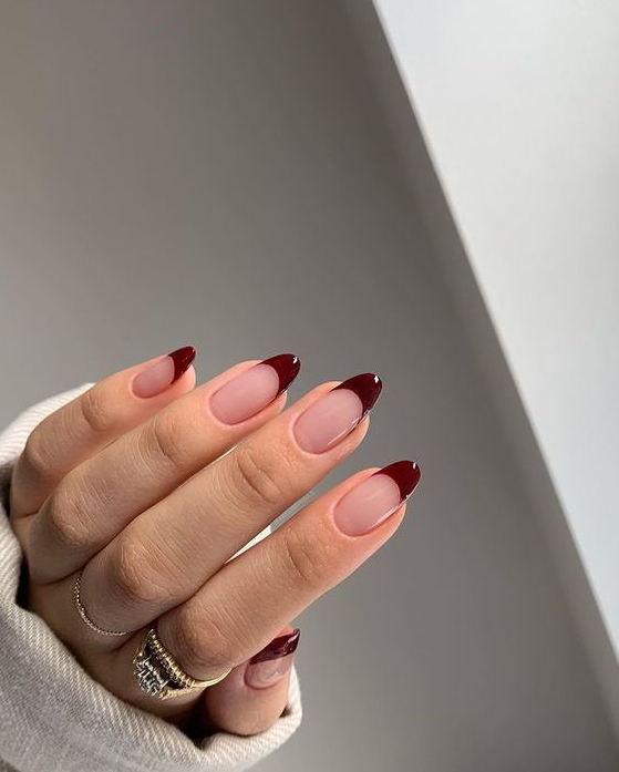 Fall French Tips   Cute Fall Nail Designs You Need To Try