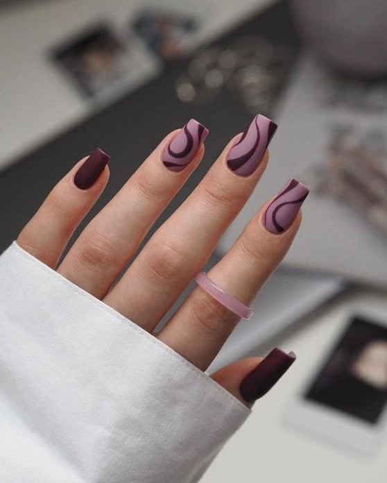 Fall Nails Square   Fall Nail Art Exquisite Autumn