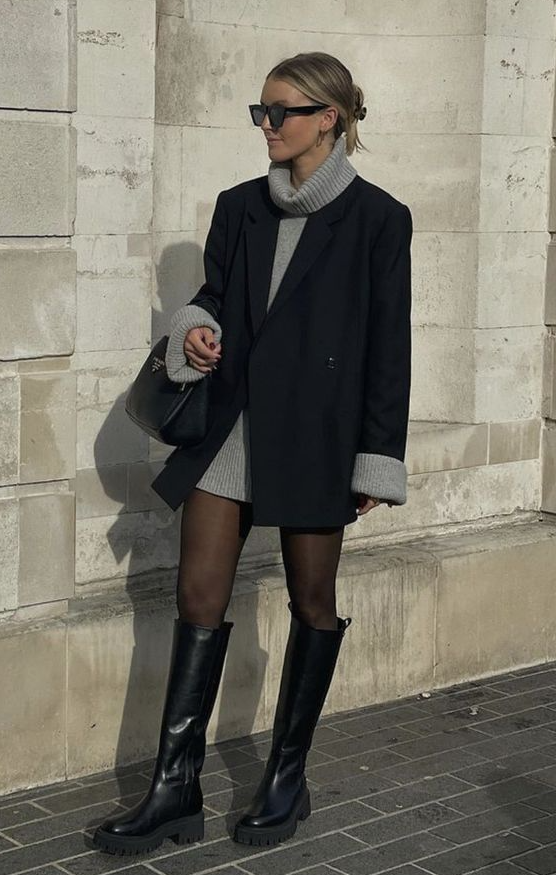 Fall Outfits 2023   Awesome Knee High Boots Ideas For Women 2023