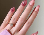 Fall Pink Nails - Trendy Fall Back to School Nails