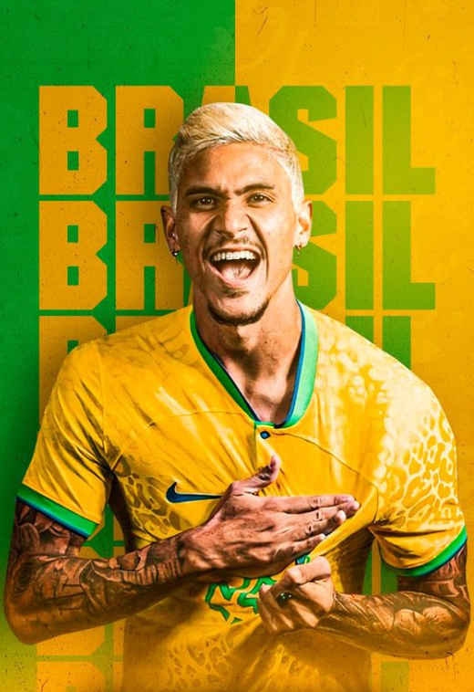 Football Posters   Flyer Jogo Do Brasil