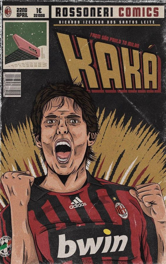 Football Posters   Kaka From São Paola To Milan