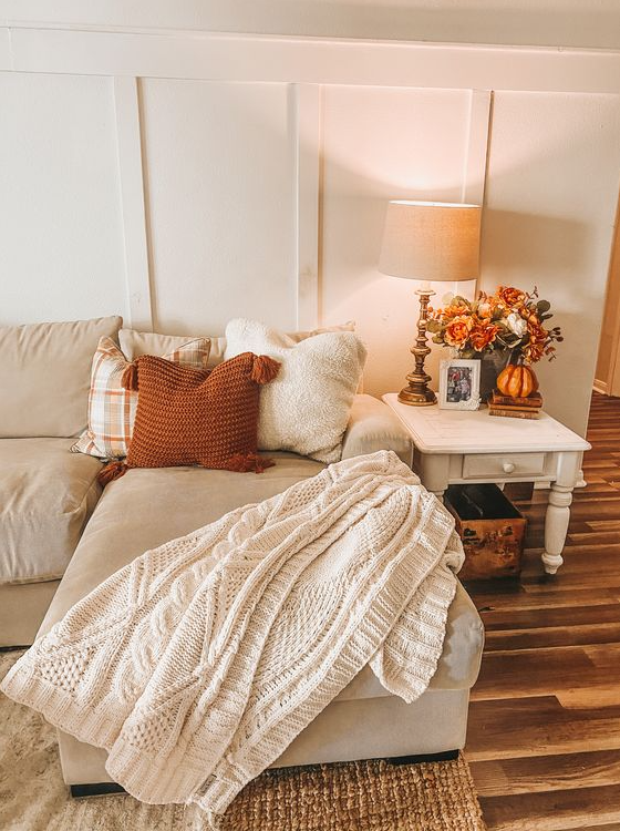 Home Decor Ideas Living Room On A Budget   Decorate For Fall On A Budget