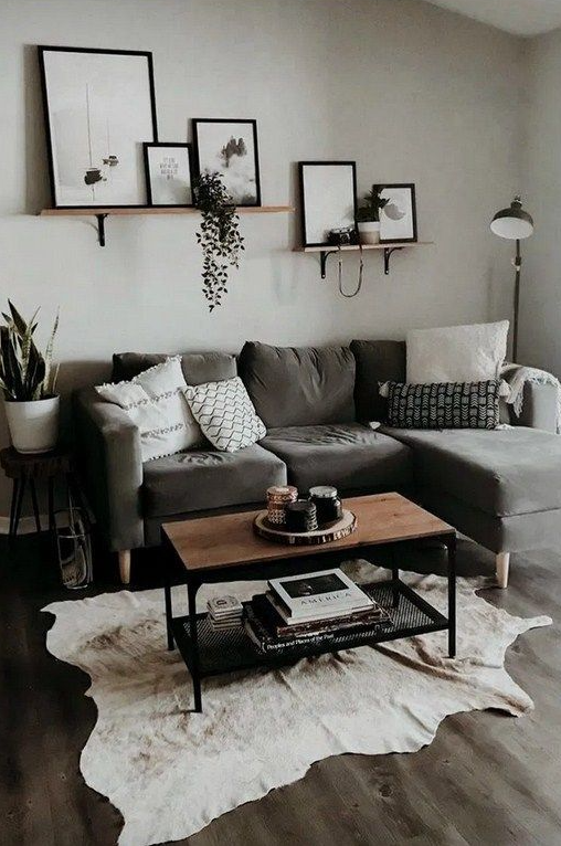 Home Decor Ideas Living Room On A Budget   Small Apartment Living