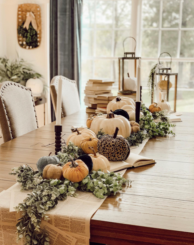 New Thanksgiving Table Settings - Seasonal Bookworm