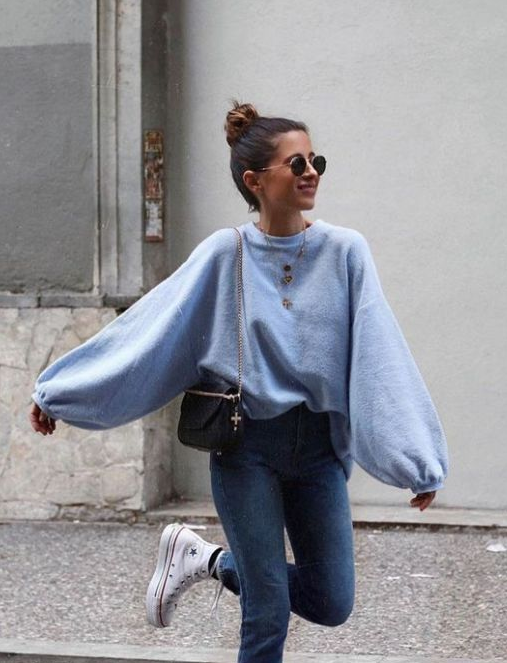 Outfit Inspo Fall   Fuzzy Sweater Outfits You Need This Winter