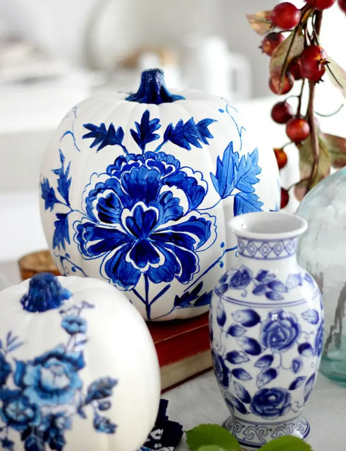 Painting Ideas   Blue Porcelain