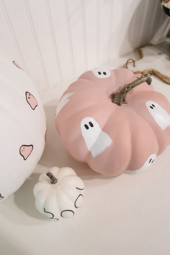Pumpkin Painting Ideas   DIY No Carve