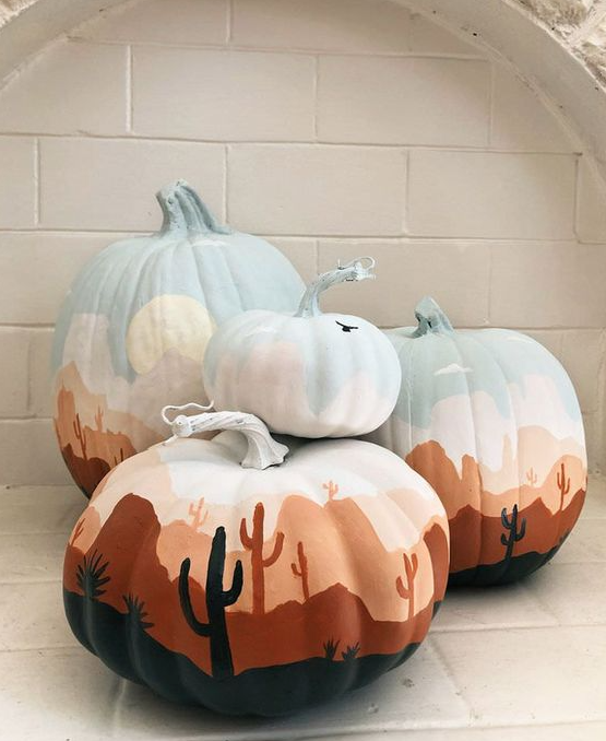 Pumpkin Painting Ideas   Easy Pumpkin Painting Ideas For Halloween, Fall