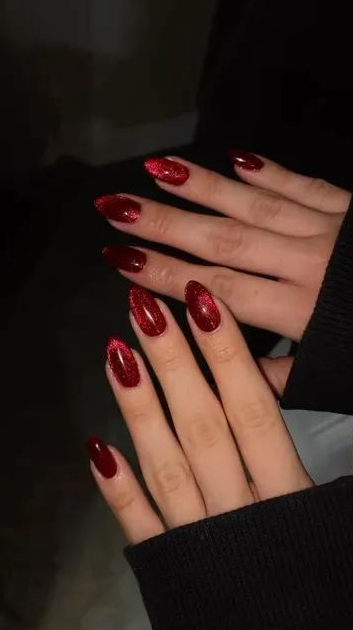 Red Fall Nails   Chic Minimalist Nail Trends To Try This Fall & Winter 2023