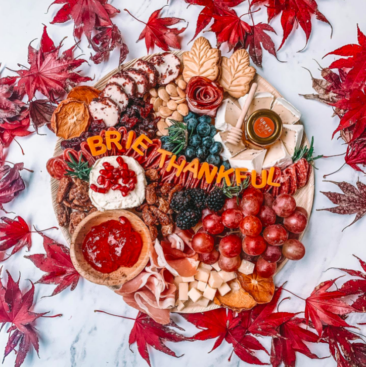 Thanksgiving Charcuterie Boards - Brie Thankful