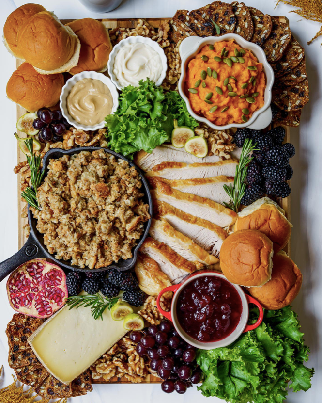 Thanksgiving Charcuterie Boards - Thanksgiving Dinner Board