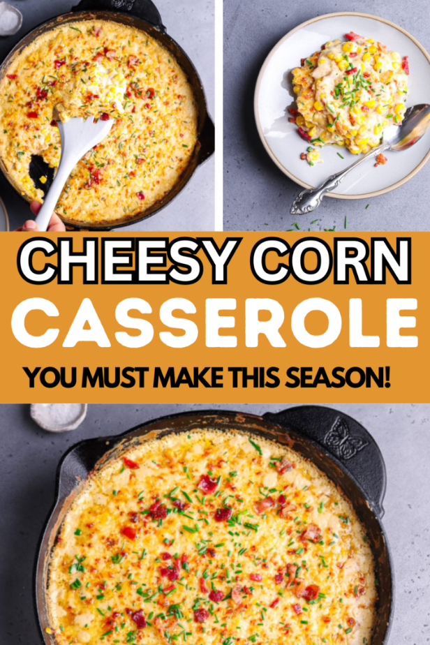 Thanksgiving Side Dishes   Cheesy Corn Casserole