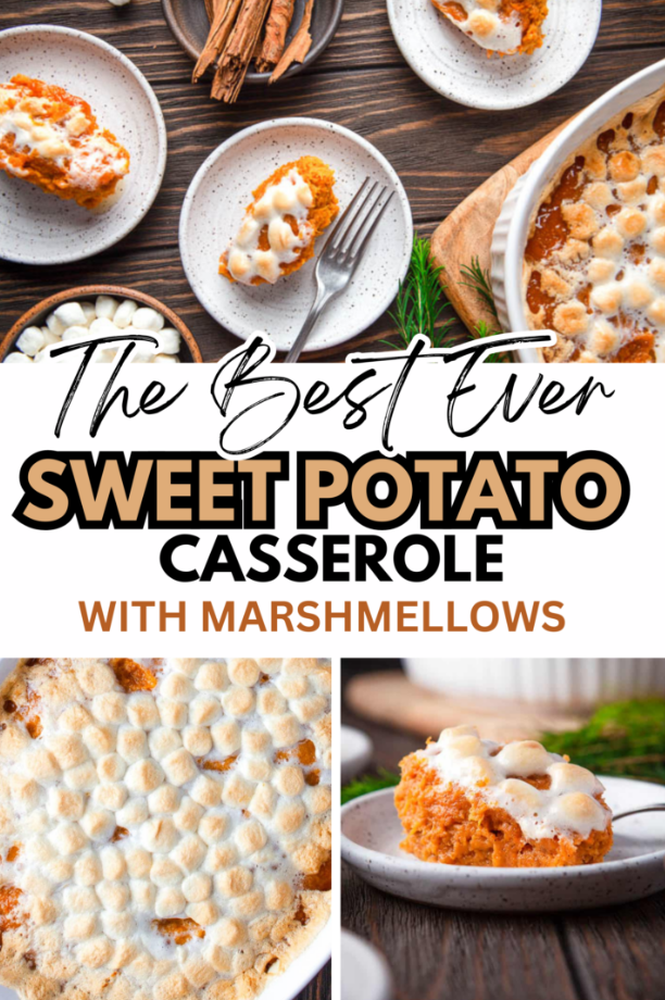Thanksgiving Side Dishes   The Best Sweet Potato Casserole With Marshmallows