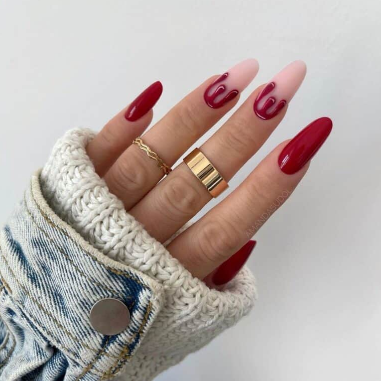 Trendy Bloody Nails