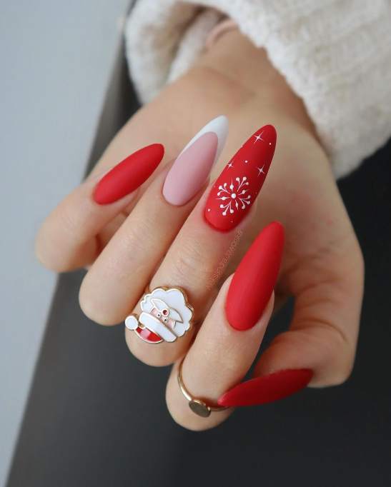 Amazing Cute Winter Nail Ideas Photo