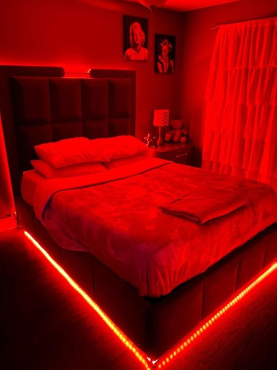 Baddie Room Ideas Aesthetic   Black Bedroom