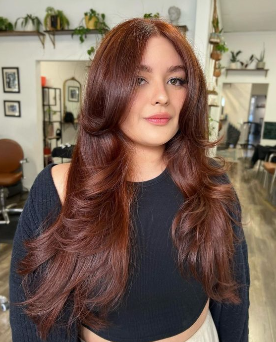 Chocolate Red Hair   Call Your Colorist This Trending Hair Color Looks Good On Literally Everyone