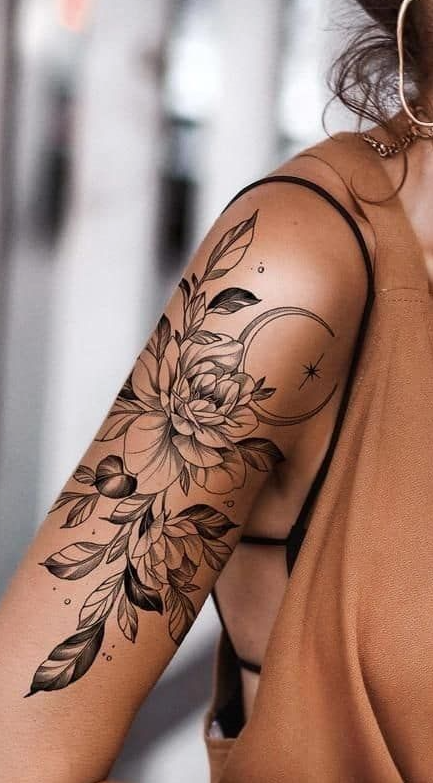 Cute Art Styles   Pretty And Girly Half Sleeve Tattoo Ideas For Females