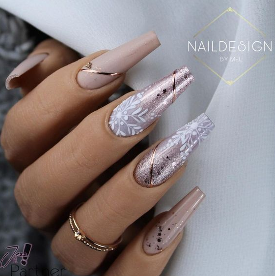 Cute Art Styles   The Most Gorgeous Winter Nail Designs