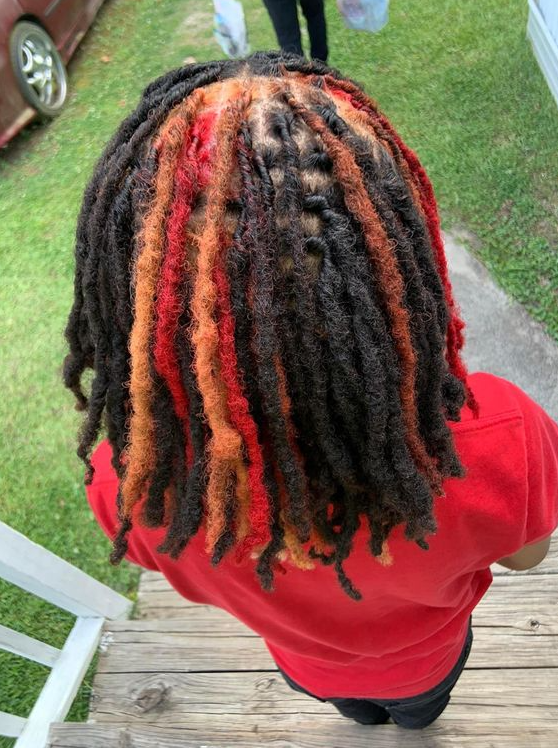 Dyed Locs Ideas   Dreadlock Hairstyles For Men Dyed Hair Inspiration