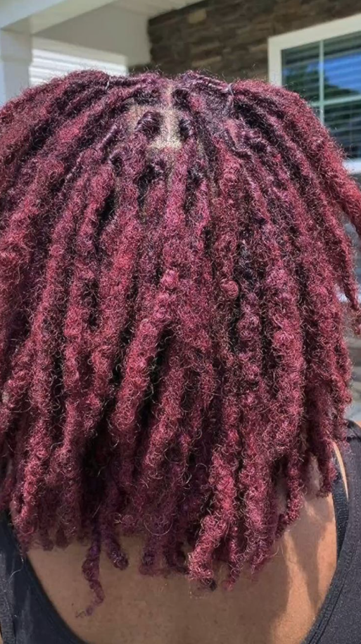 Dyed Locs Ideas   Natural  Styles Short Locs Styles Faux Locs Styles Dyed  Inspiration Dyed