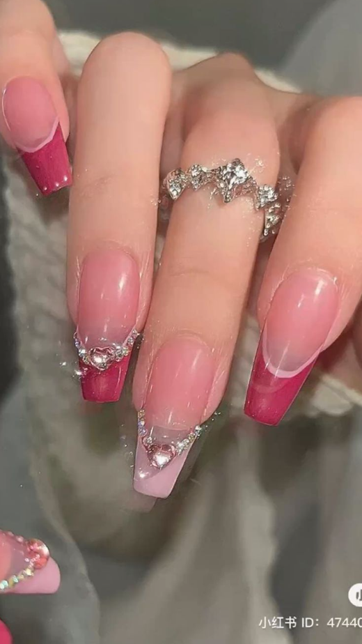 Nail Shapes For Chubby Fingers   Blush Nails Kawaii Nails Valentines Nails Cute Nails Pink Nails