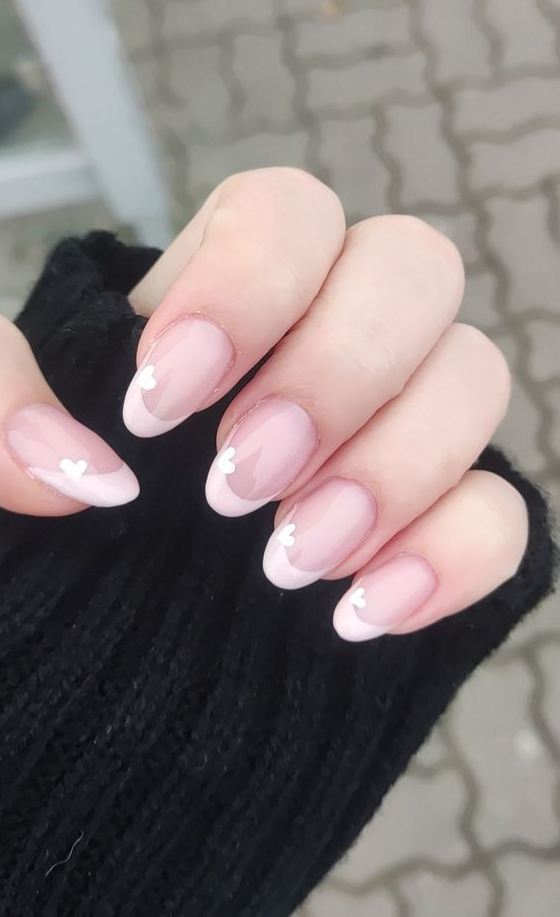 Nail Shapes For Chubby Fingers   Soft Nails Pale Nails Pretty Gel Nails