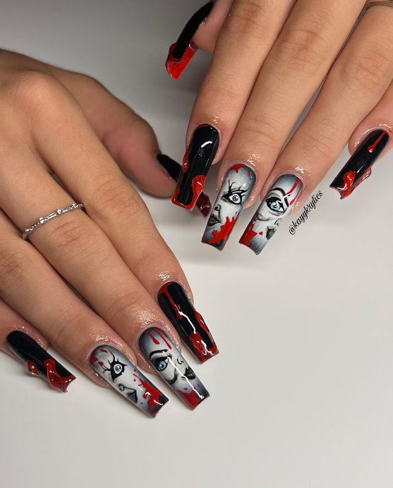 Pretty Best 2023 Halloween Nails Picture