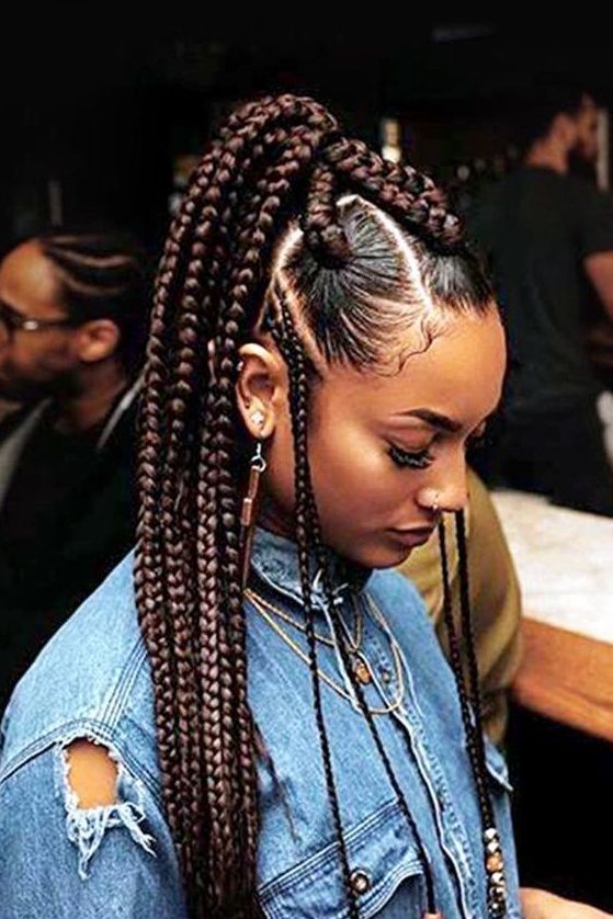 Swirl Cornrows   Beaded Hairstyles That Elevate Any Protective