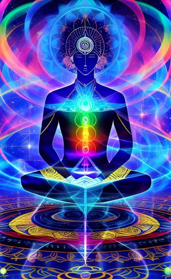 Visionary Art   Awaken The Power Of DNA And Chakra Manifestation For Wealth With Meditation