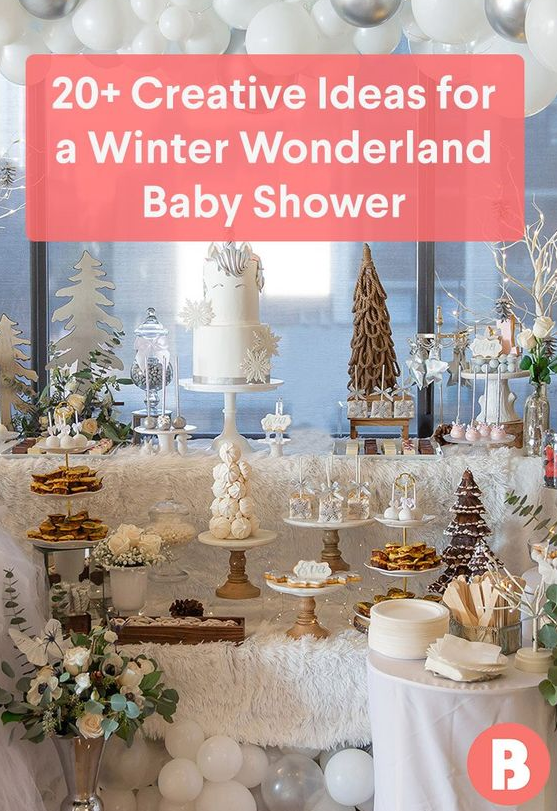 Winter Baby Shower Ideas   Creative Ideas For A Winter Wonderland Baby Shower
