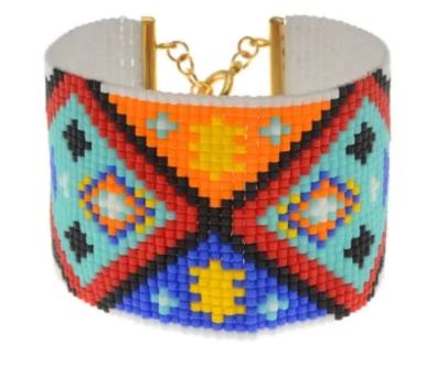 Coachella Inspired Beaded Bracelet