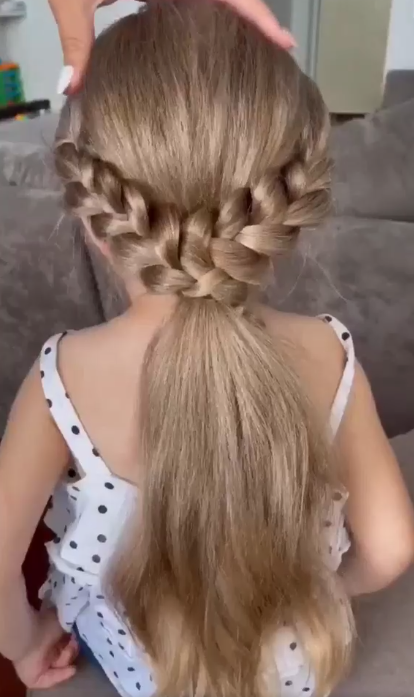 Hair Styles For Kids   Easy Hairstyle Tutorial Ideas